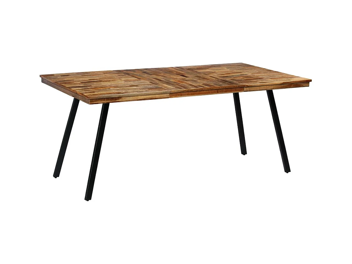 Table de salon salle marron 180 x 90 x 76 cm 0902251