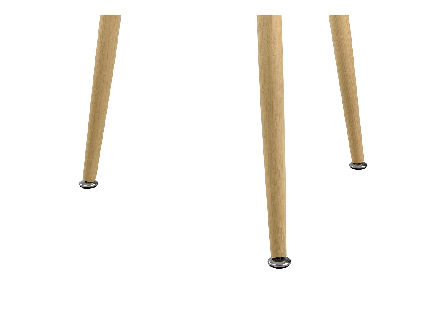 Table de salle à effet bois blanche 80 x 80 x 75 cm 03_0004106