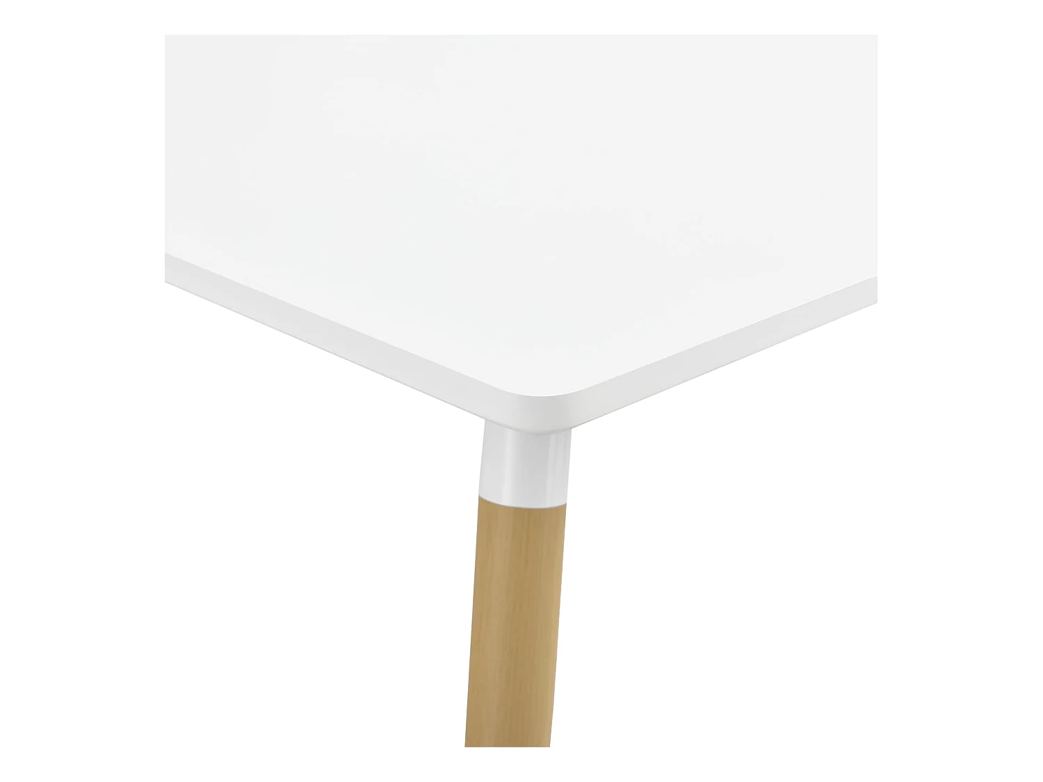 Table de salle effet bois beige 80 x 80 x 74 cm 03_0004123