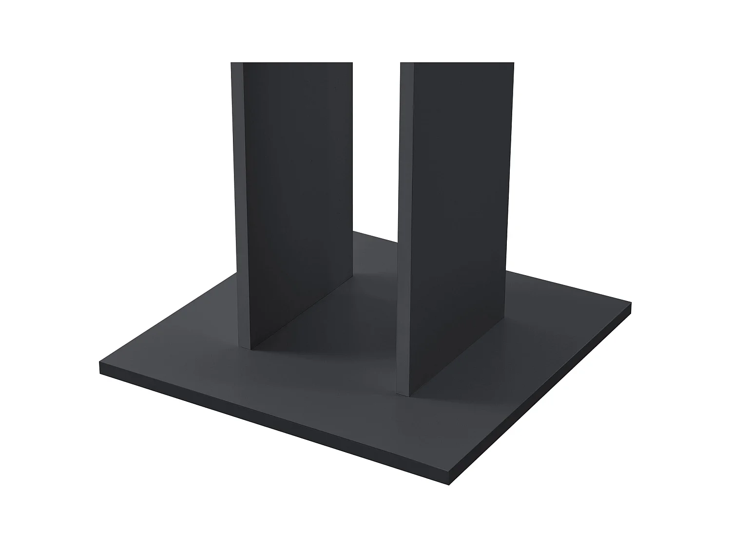 Table salle à manger grise 65 x 65 x 78 cm 03_0006125