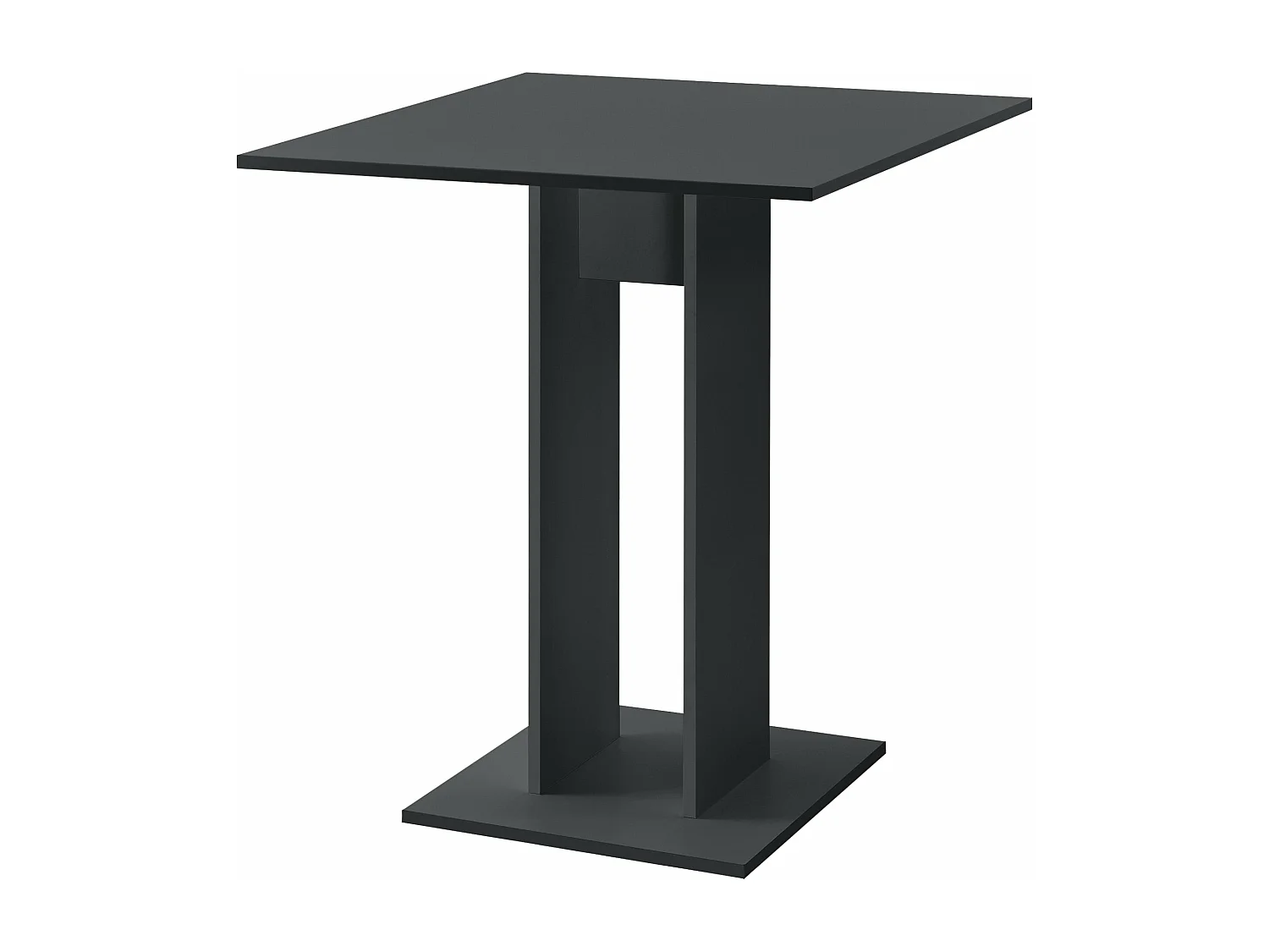 Table salle à manger grise 65 x 65 x 78 cm 03_0006125