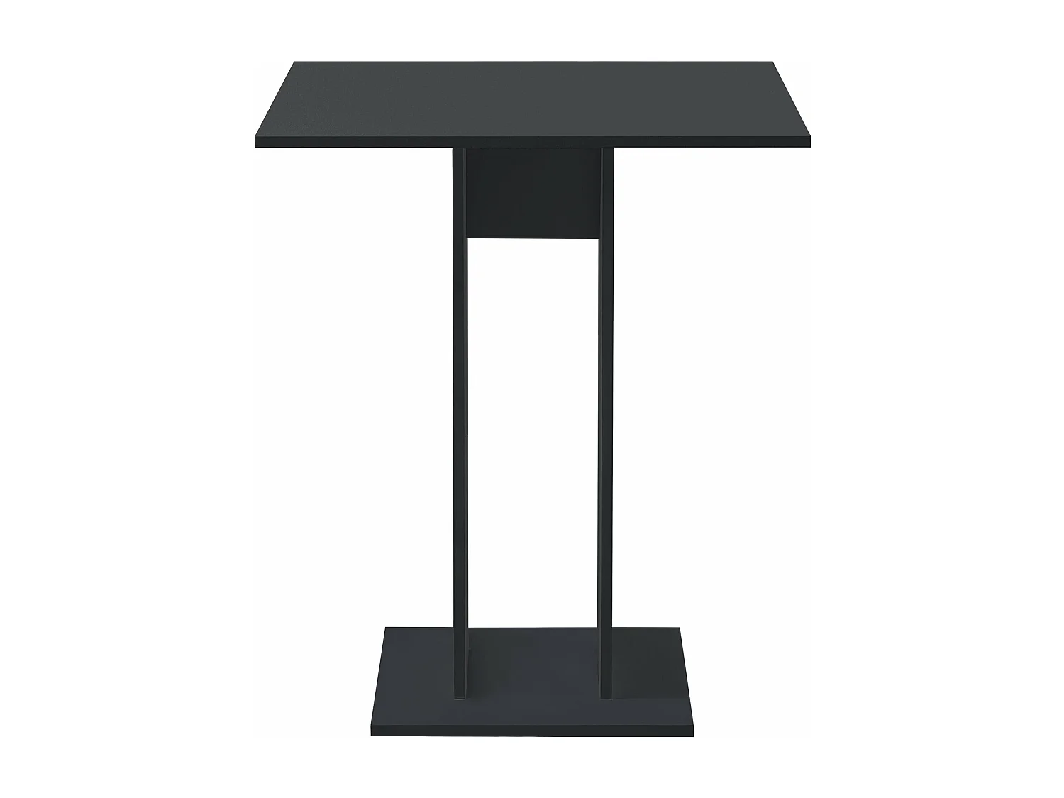 Table salle à manger grise 65 x 65 x 78 cm 03_0006125