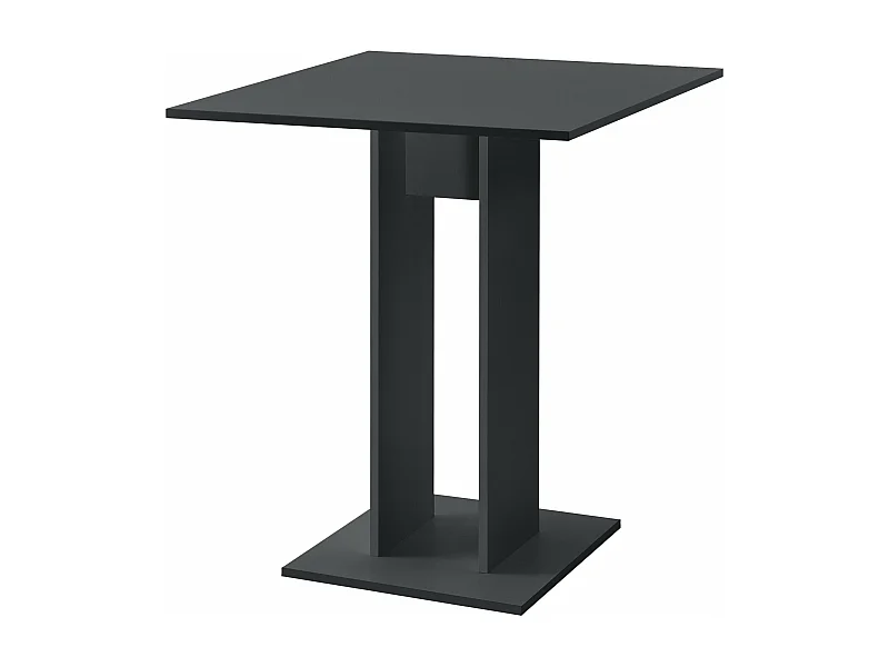 Table salle à manger grise 65 x 65 x 78 cm 03_0006125