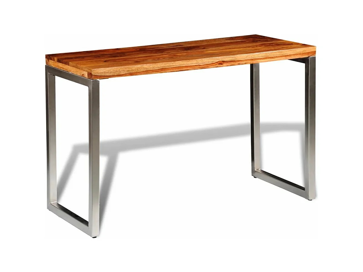 Table de salon salle marron 115 x 55 x 76 cm 0902223