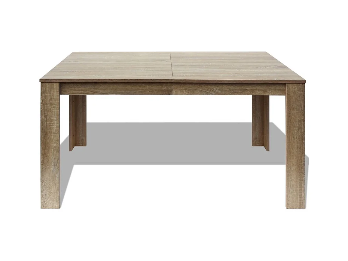 Table de salon salle beige 140 x 80 x 75 cm 0902144