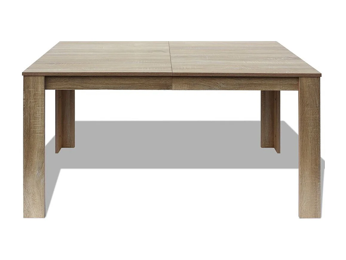 Table de salon salle beige 140 x 80 x 75 cm 0902144