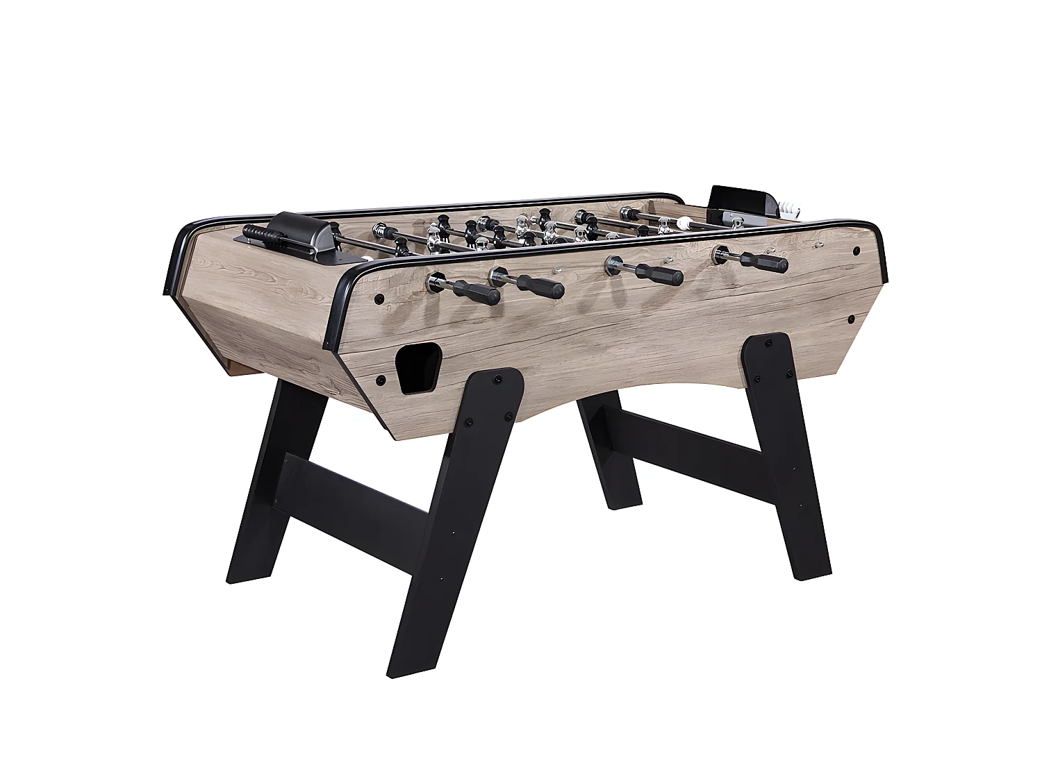 Baby Foot "Hamboldi" 149cm Naturel & Noir