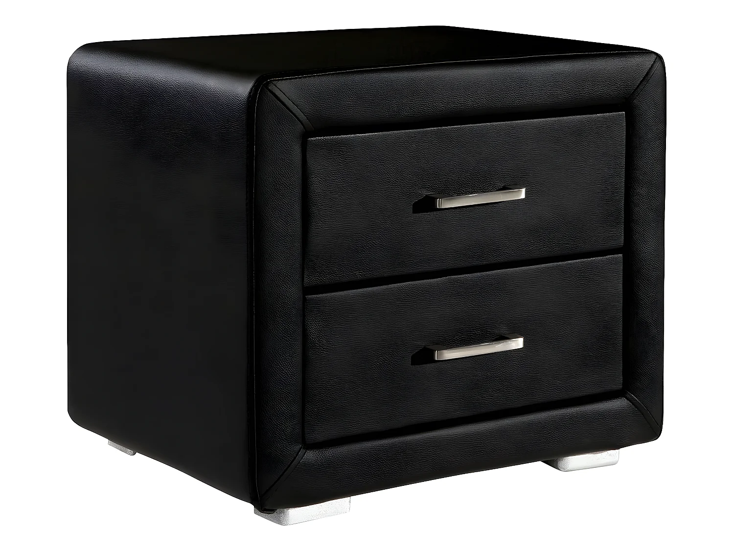 COMODINO LOLA - 49 x 37 x 44.5 cm - NERO