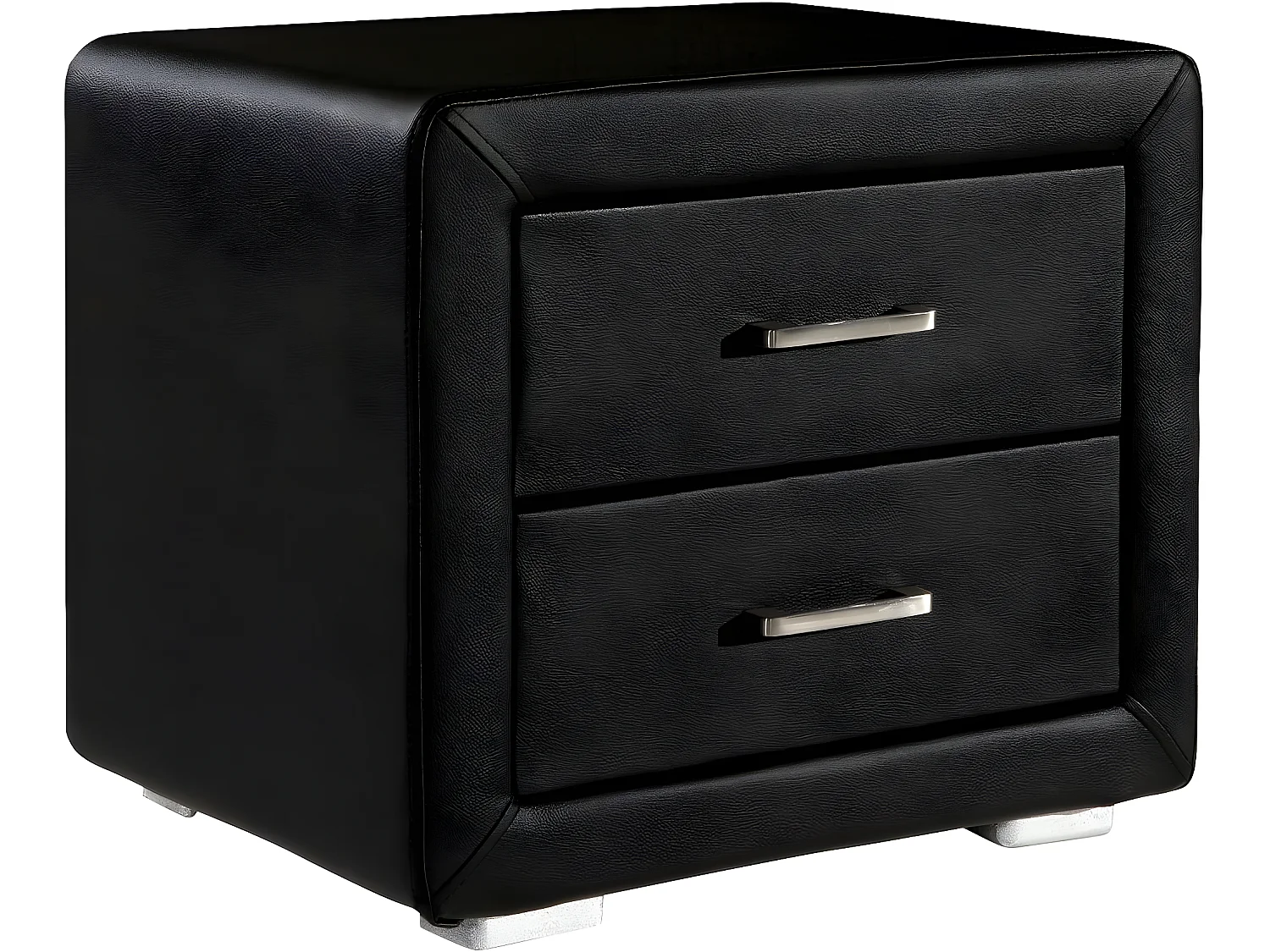 Mesita de noche "Lola" - 49 X 37 X 44.5 CM - Negro