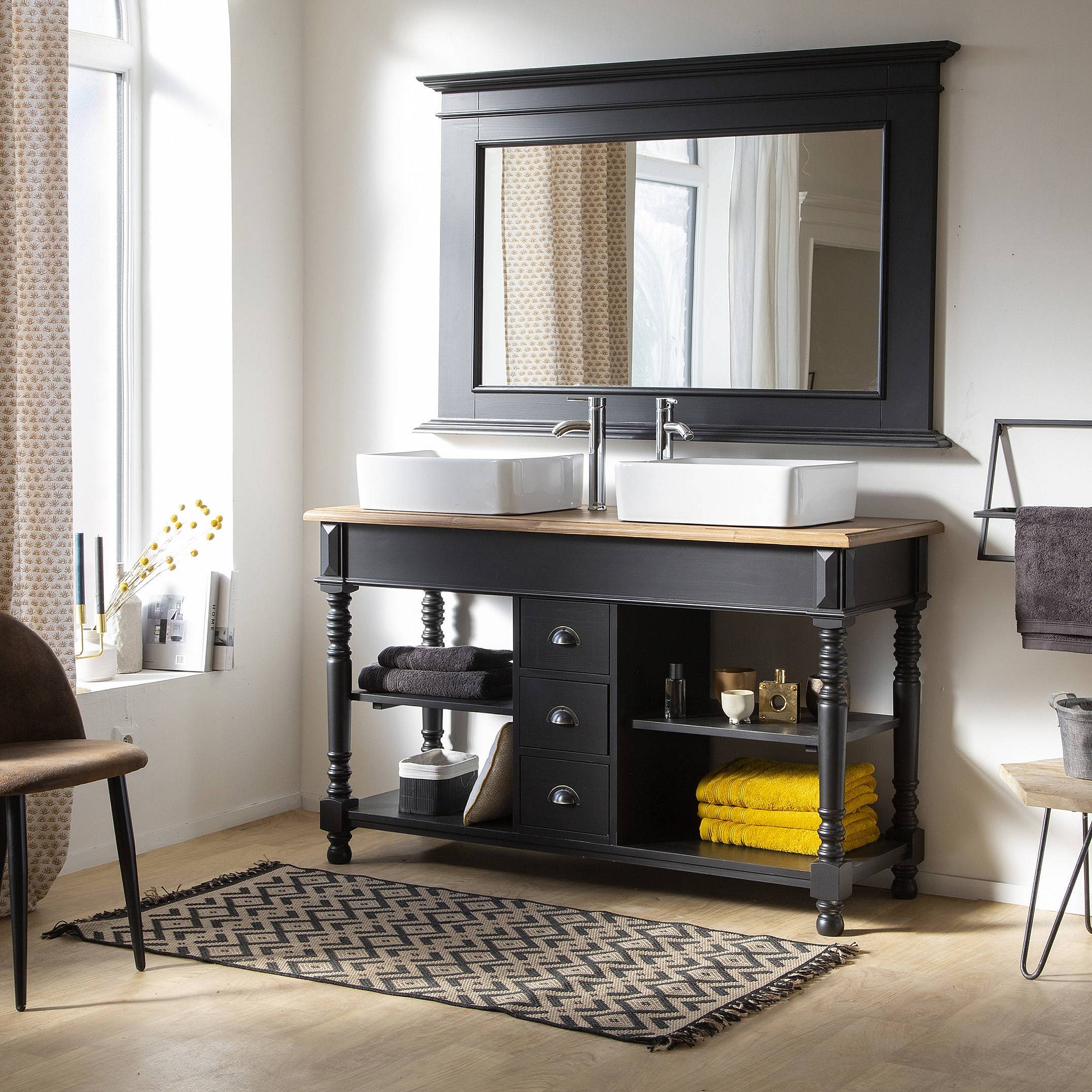 Meuble vasque vintage au meilleur prix | Leroy Merlin