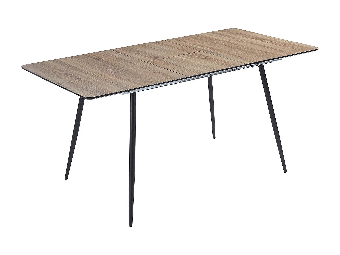 Tavolo da pranzo allungabile "Ebele" - 120/160 x 80 x 76 cm - Rovere