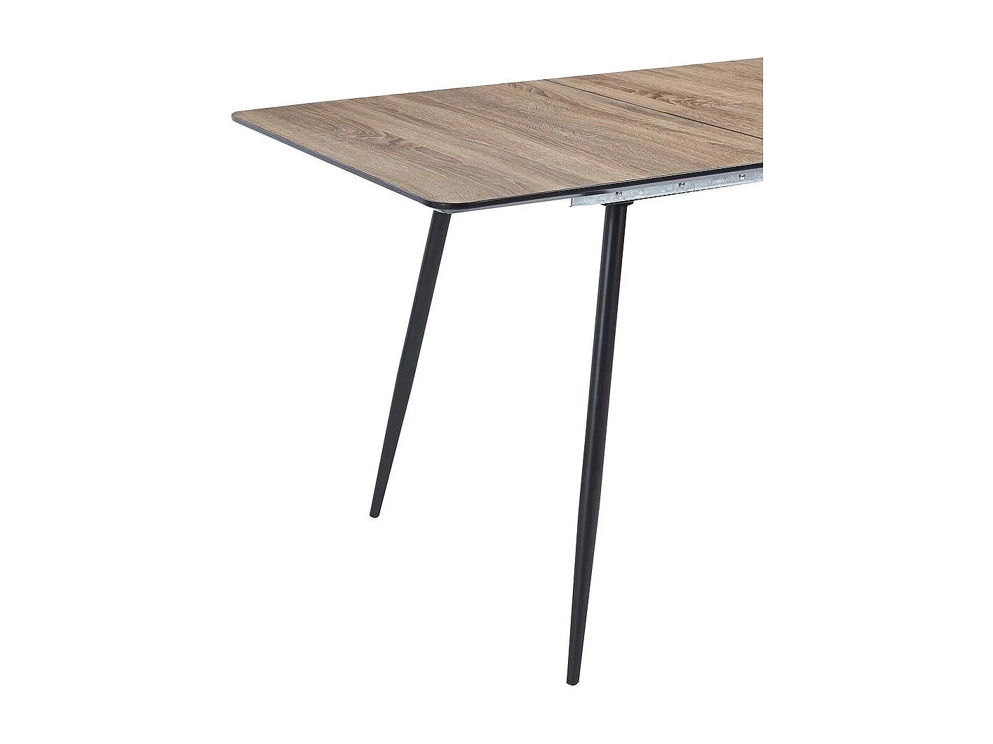 Tavolo da pranzo allungabile "Ebele" - 120/160 x 80 x 76 cm - Rovere