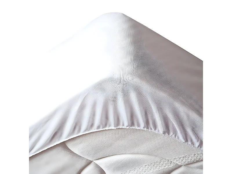 Alèse unie plastifiée dessus éponge 180 x 200 cm