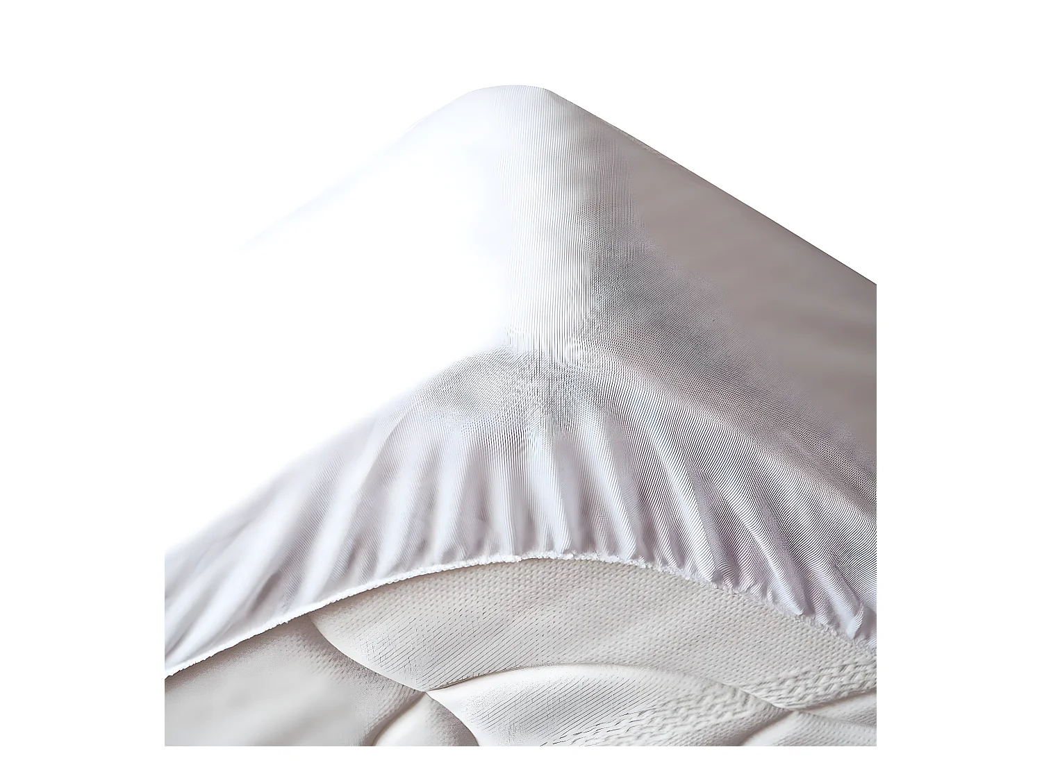 Alèse unie plastifiée dessus éponge 180 x 200 cm