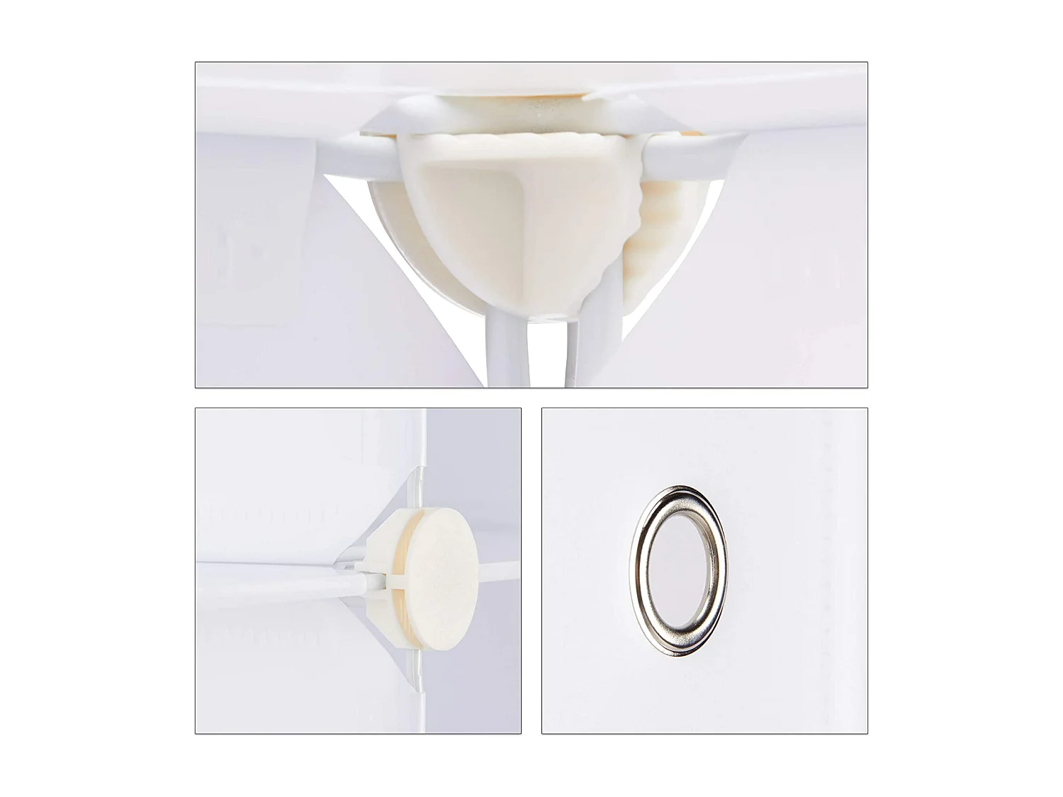 Meuble à chaussures étagère blanche 94 x 37 x 108 cm 13_0001634_2