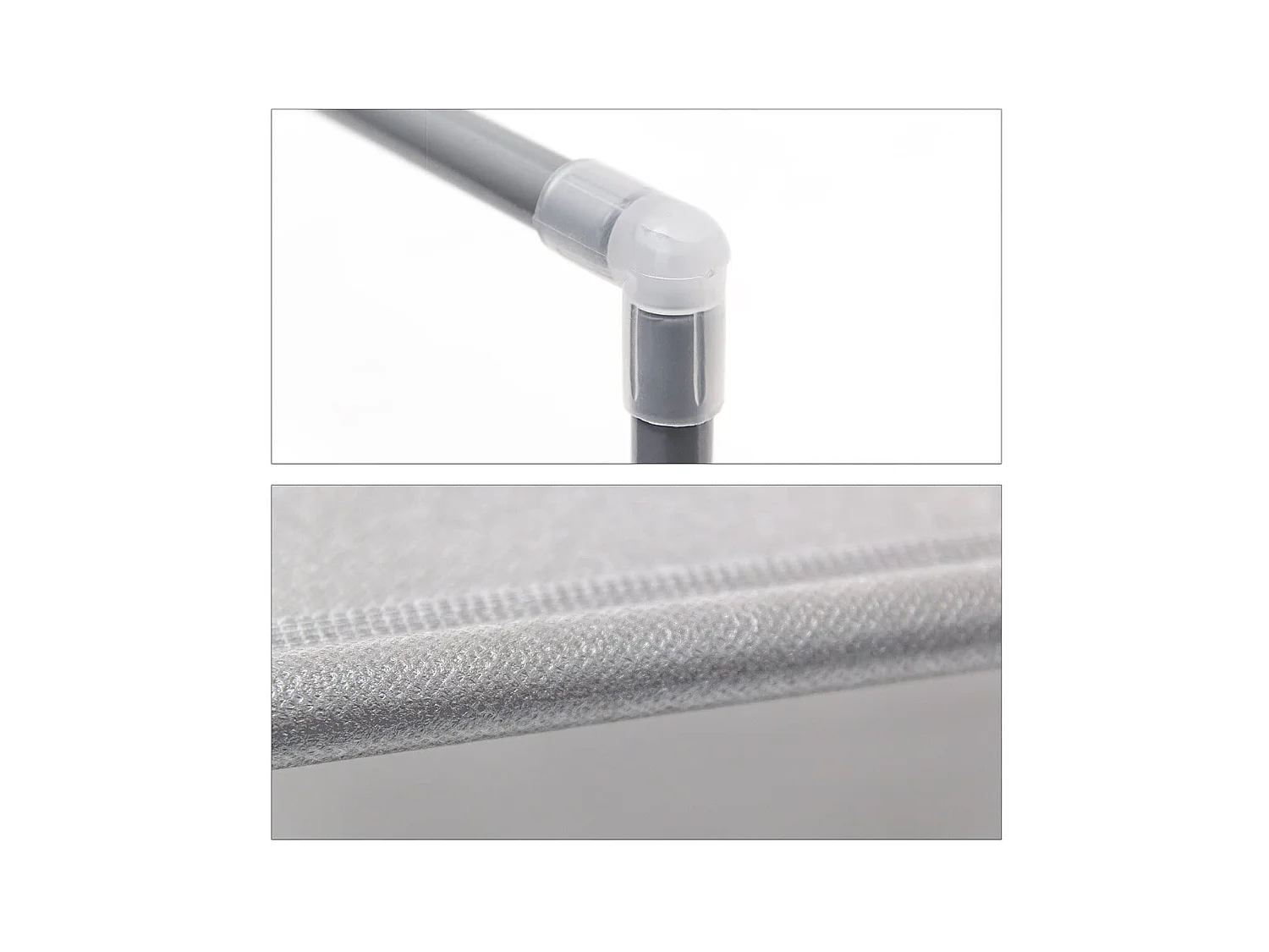 Zapatero para 50 pares zapatero 10 niveles compartimentos almacenaje pasillo sótano 175,5 cm gris 13_0001029