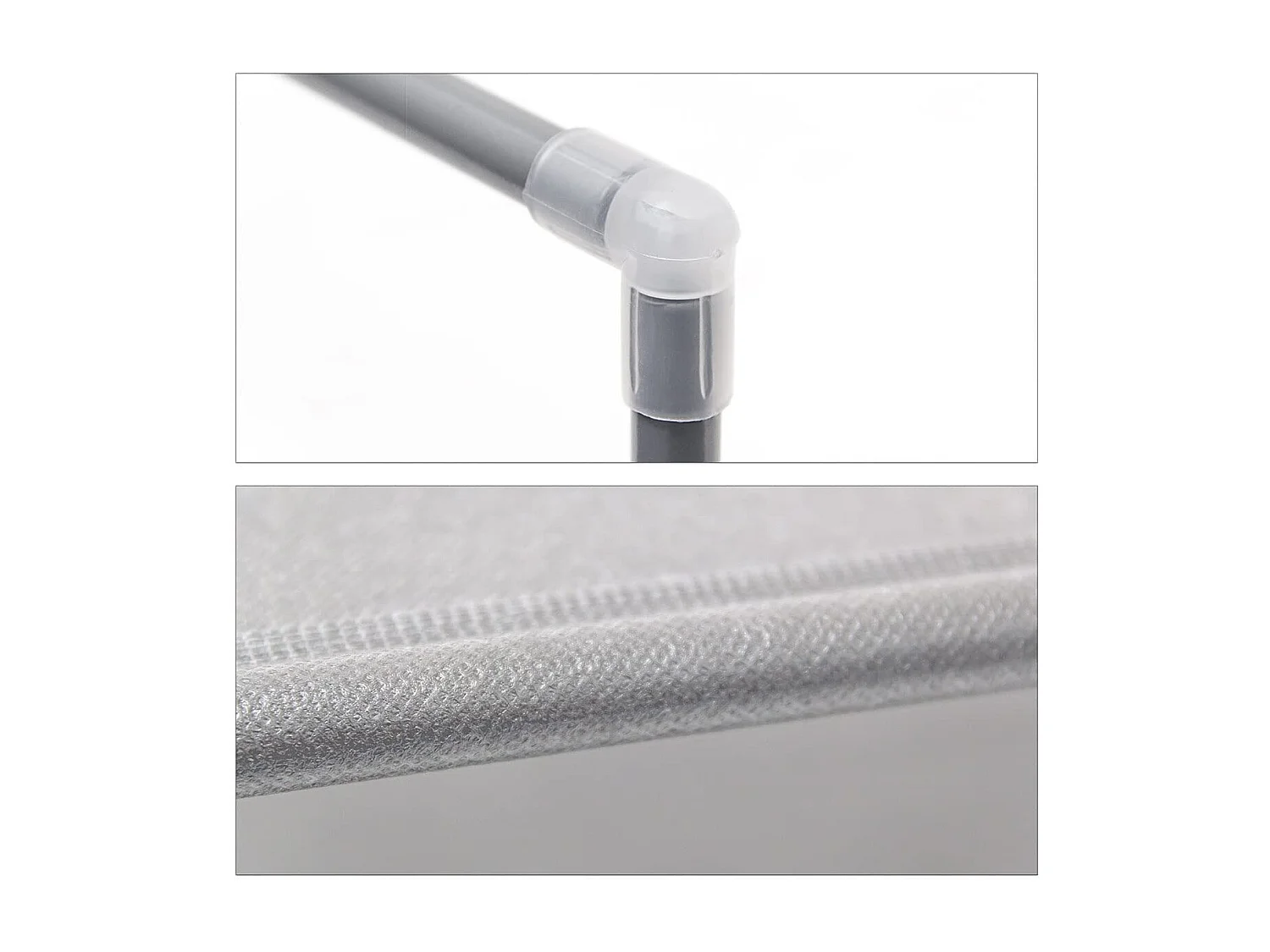 Zapatero para 50 pares zapatero 10 niveles compartimentos almacenaje pasillo sótano 175,5 cm gris 13_0001029