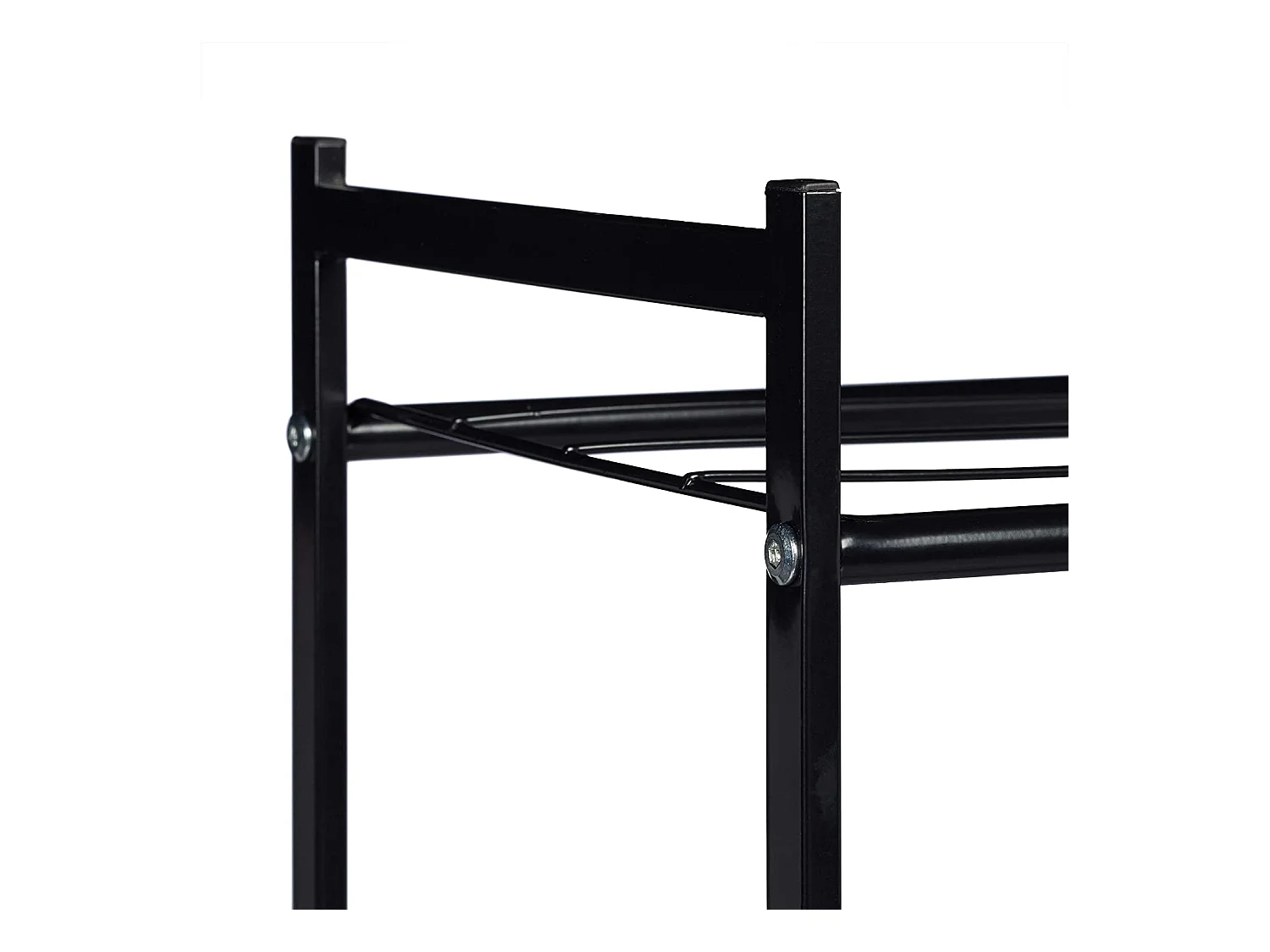 Meuble à chaussures 3 métal argentée 70 x 26 x 50.5 cm 13_0001640