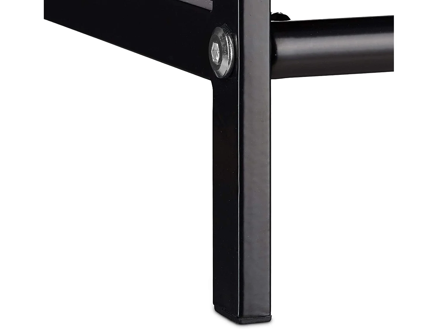 Scarpiera 3 ripiani in metallo portaoggetti per 8 paia con maniglie nere 13_0001640