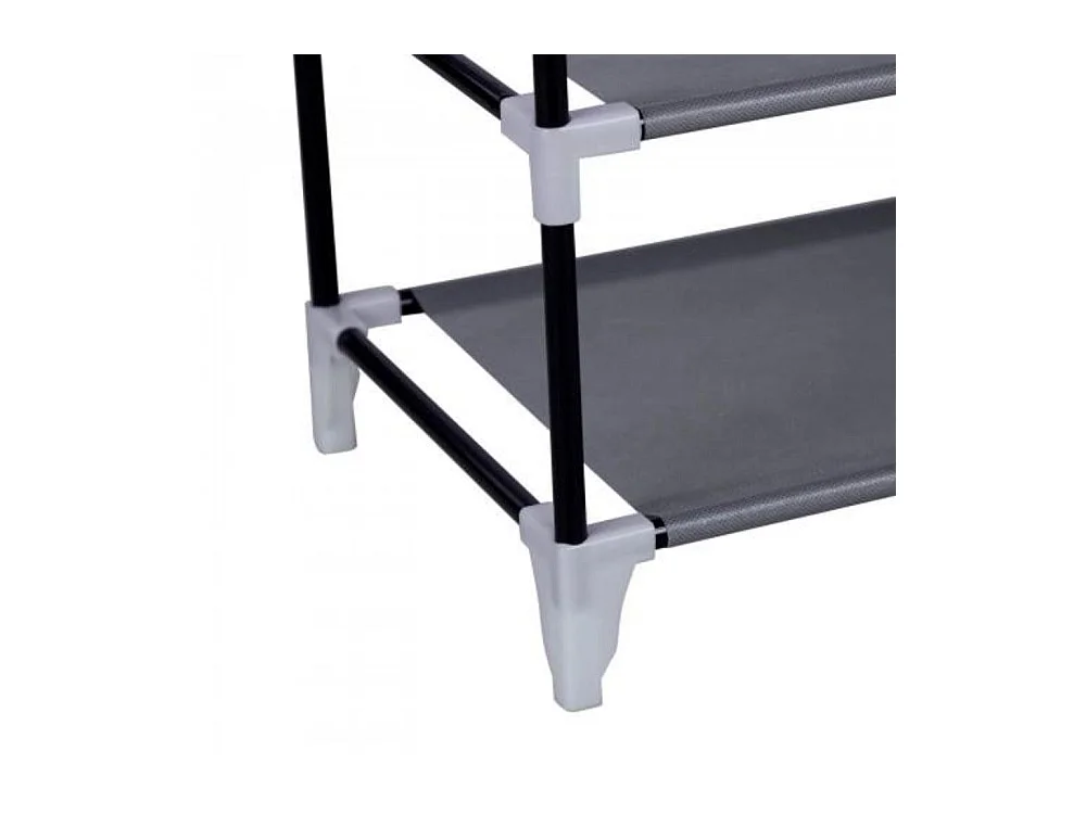 Armoire/étagères à chaussures 10 grise 58 x 28 x 160 cm 12_0001085