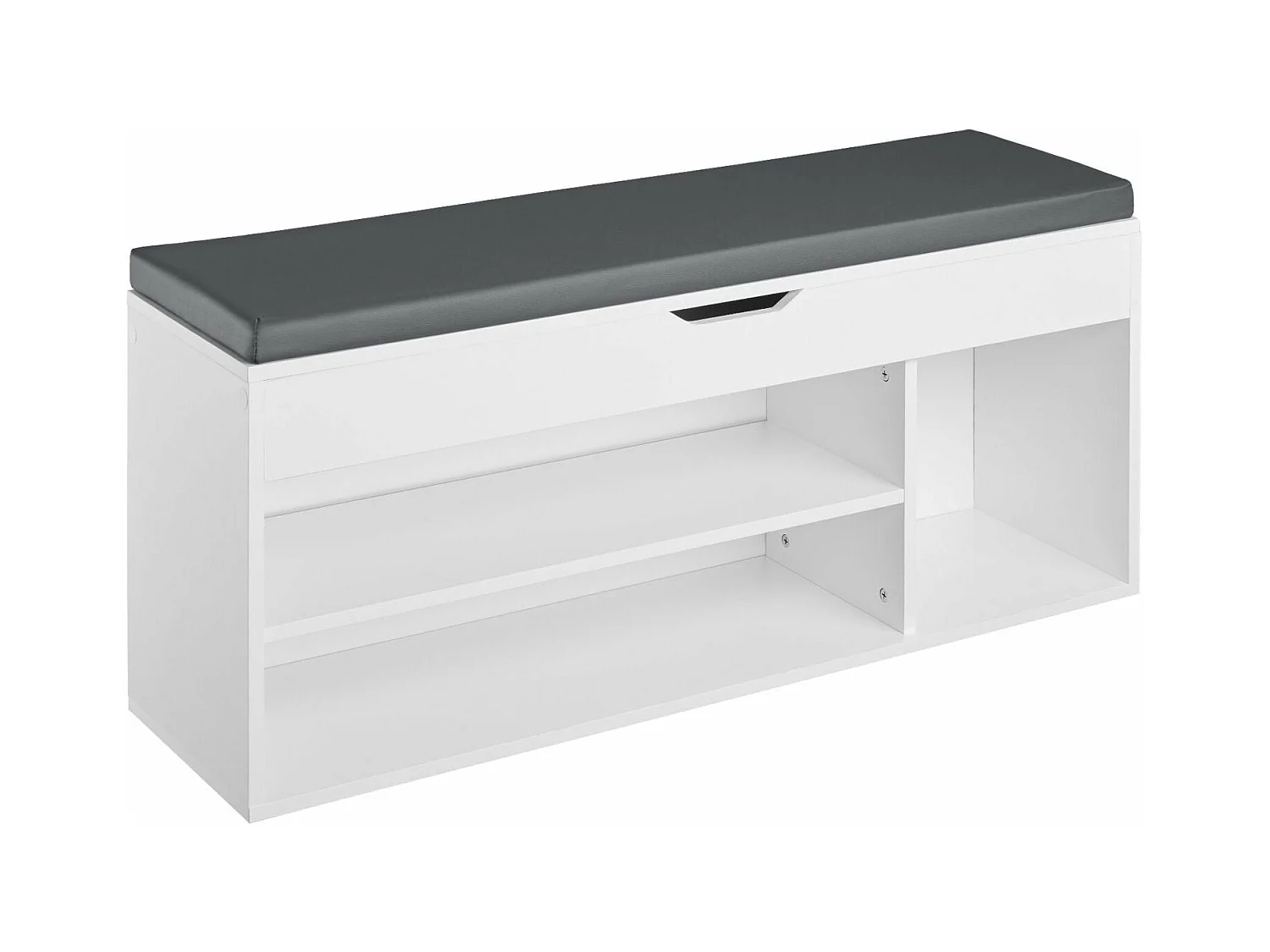 Sapateira com almofada de assento 104 cm branco 08_0000259