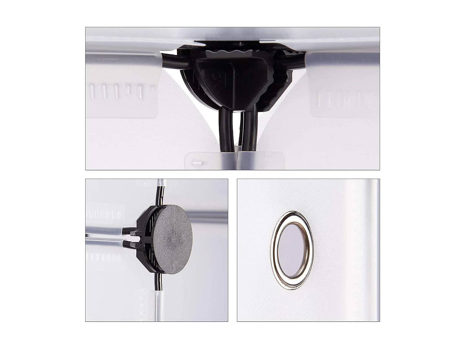 Armário de prateleira para sapatos com 12 armários 24 pares transparente 13_0001634