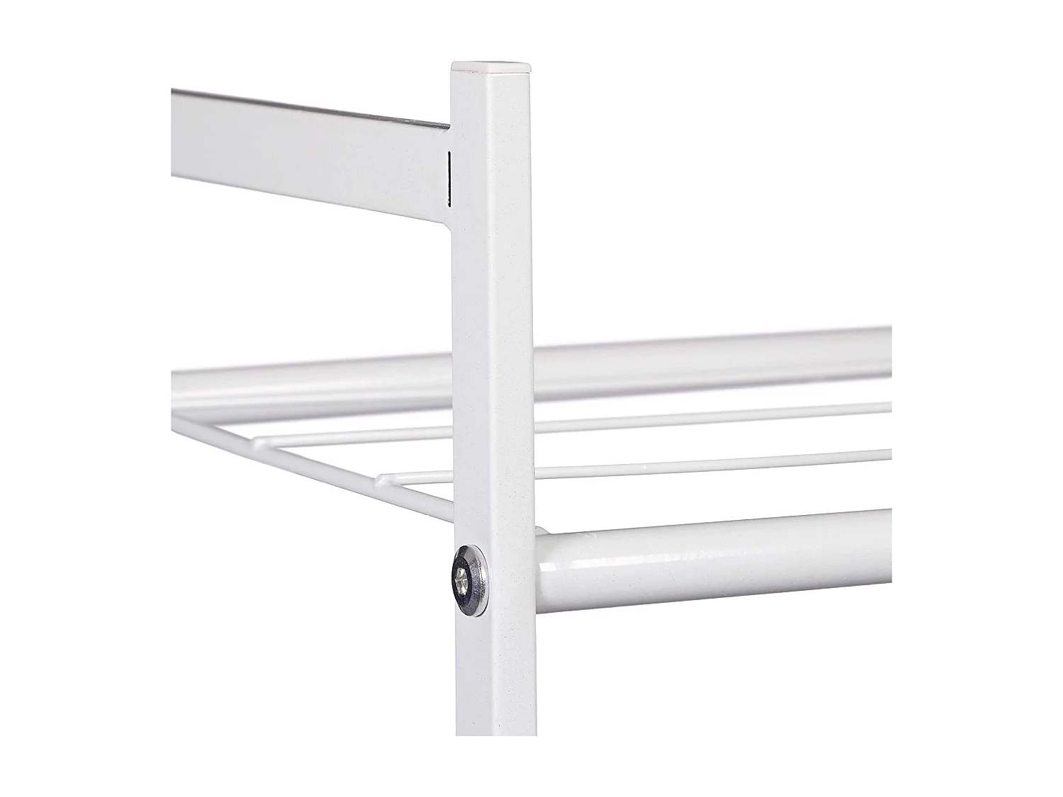 Meuble à chaussures étagère blanche 69.5 x 26 x 33.5 cm 13_0001639_2