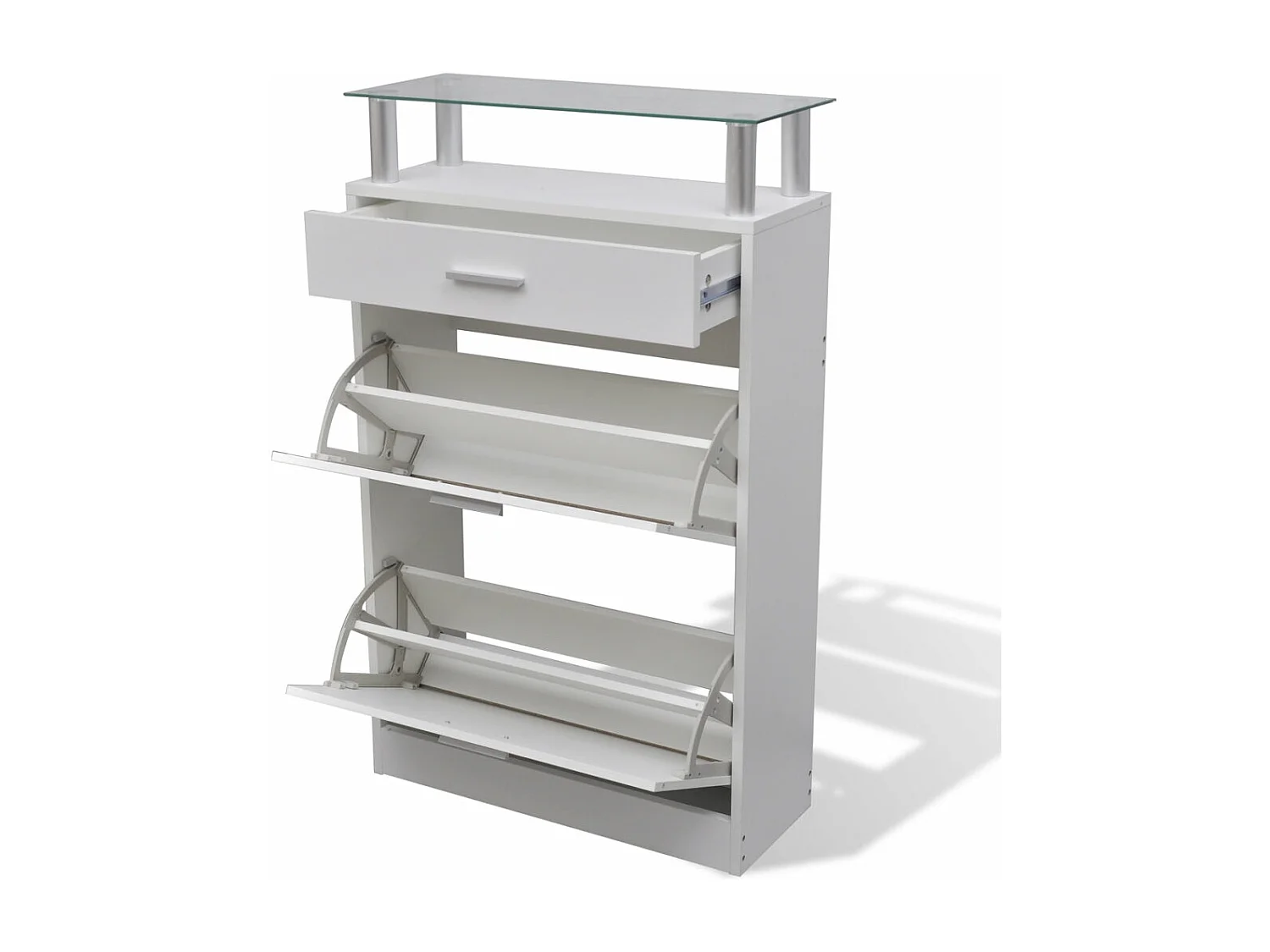 Sapateira móveis entrada quarto gavetas de madeira 12 pares 2002045