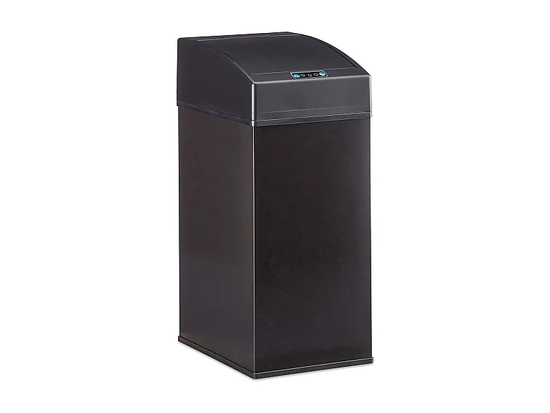 Poubelle automatique cuisine design noire 14.5 x 20 x 35 cm 13_0002322_2