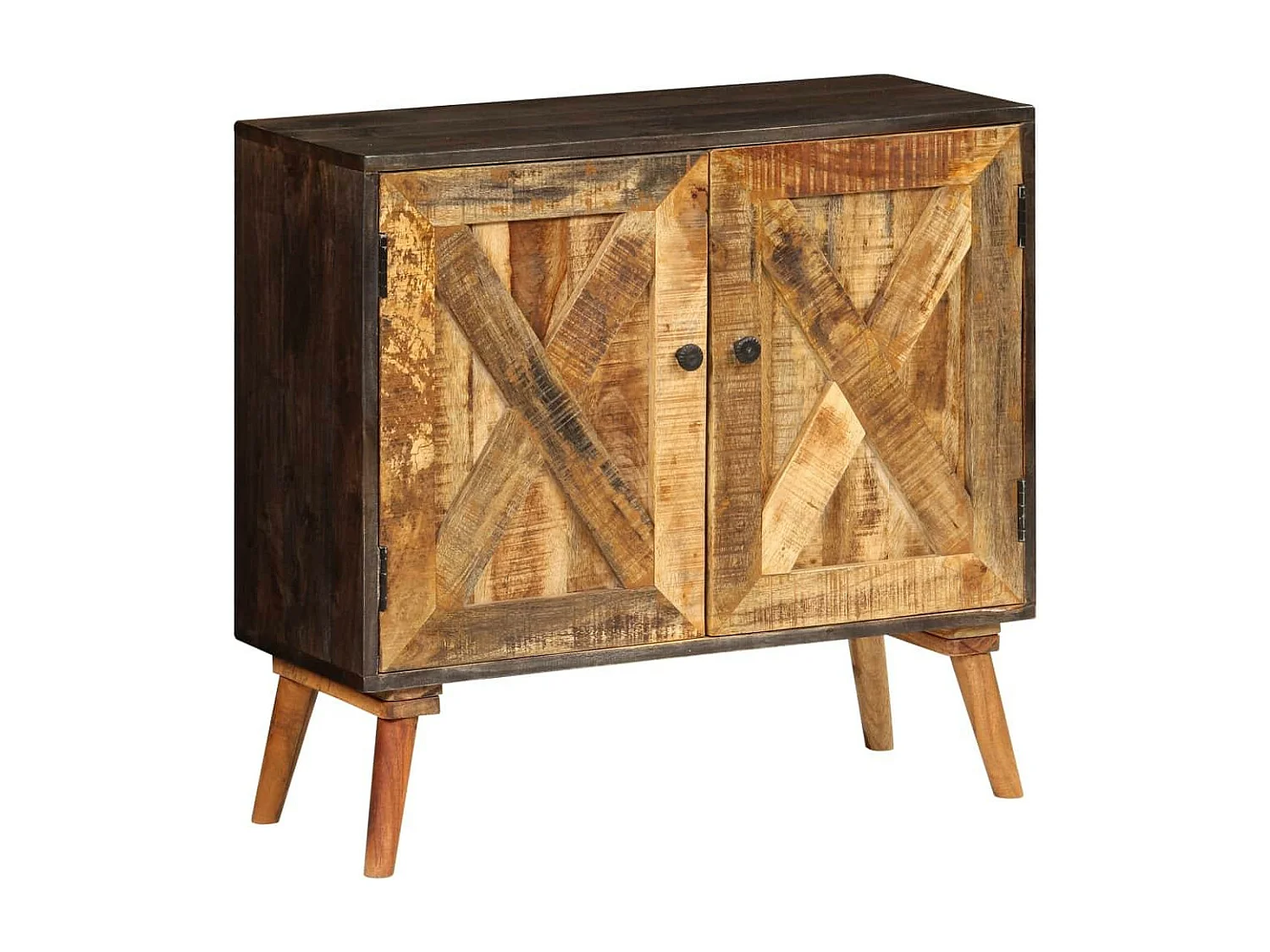 bahut armoire console bois marron 60 x 30 x 75 cm 4402276