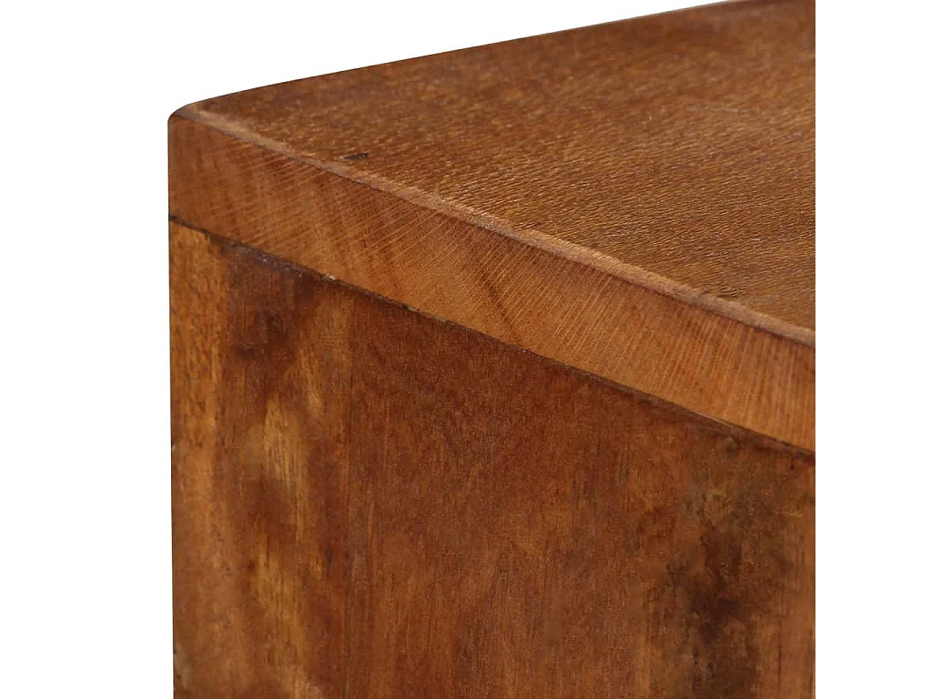 Aparador buffet mueble consola mueble de almacenamiento de madera maciza reciclada 110 cm marrón 4402286