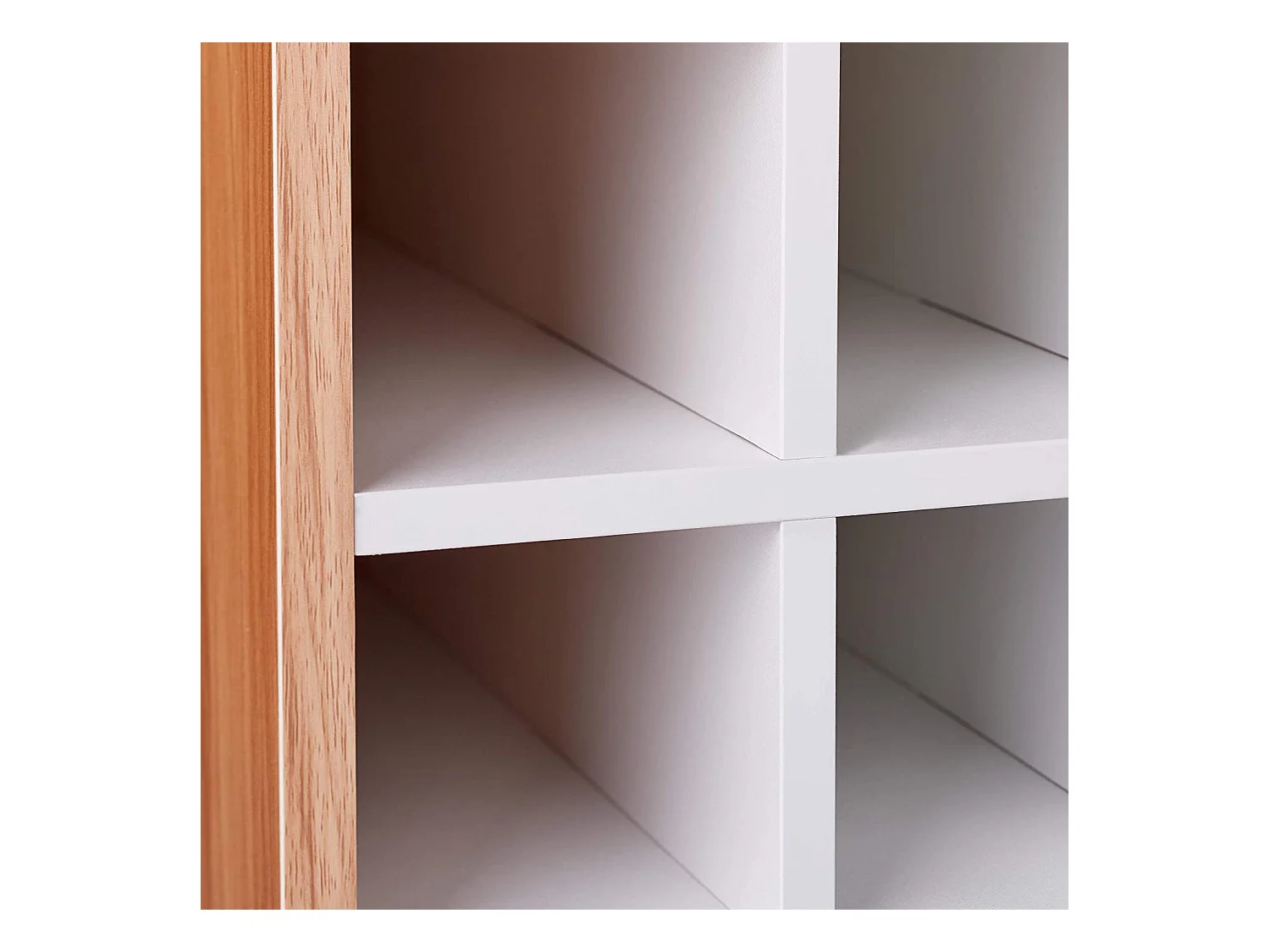 Estante para vino grande para 8 botellas y estante para copas marrón 13_0001277_2