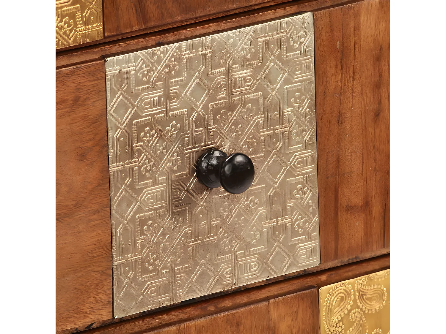 Buffet Bahut Consol Consol Store Muebles 75 cm Solda Acacia Wood 4402208