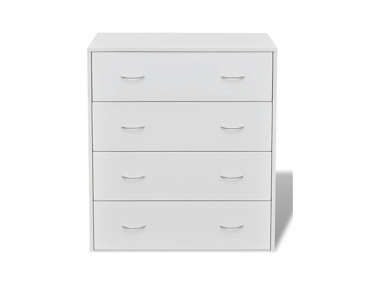 Aparador aparador consola mueble mueble de almacenamiento con 4 cajones 71 cm blanco 4402003