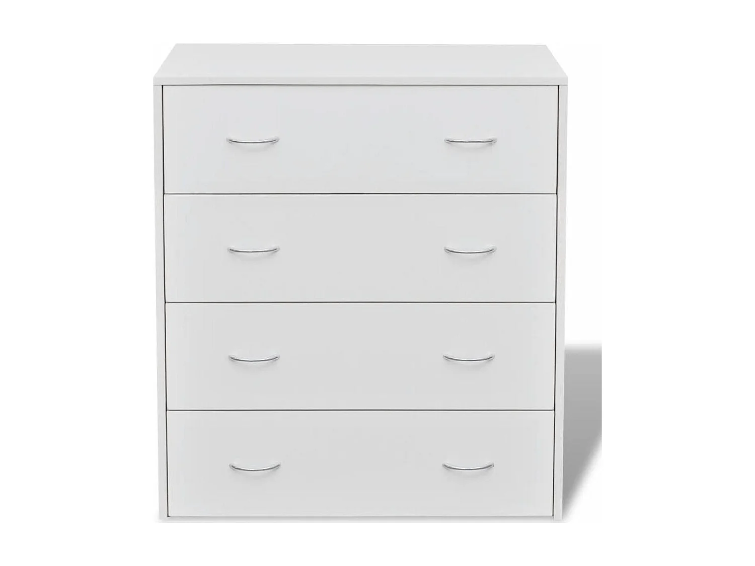 Aparador aparador consola mueble mueble de almacenamiento con 4 cajones 71 cm blanco 4402003