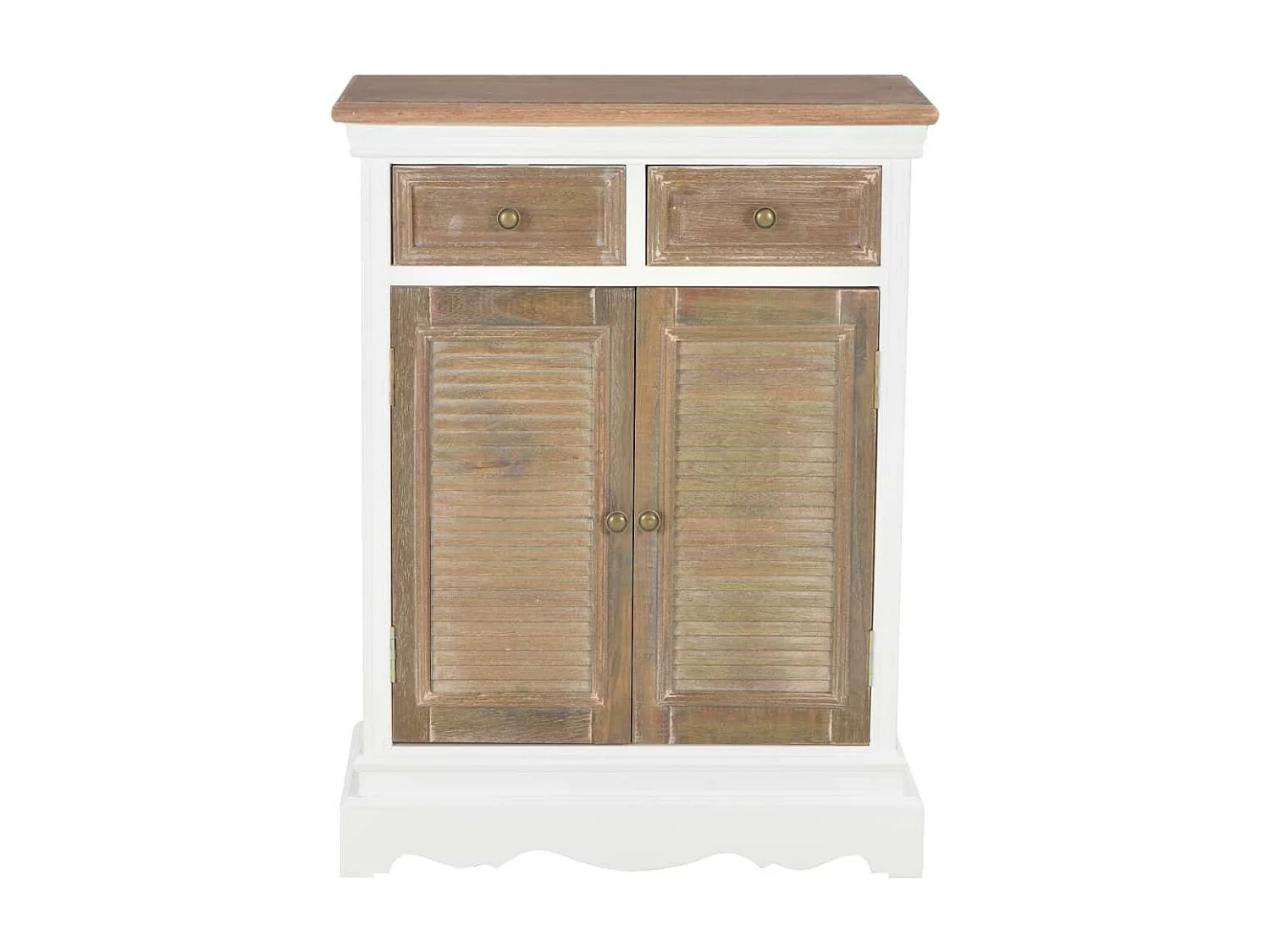 bahut armoire console bois blanche 175 x 40 x 82 cm 4402214