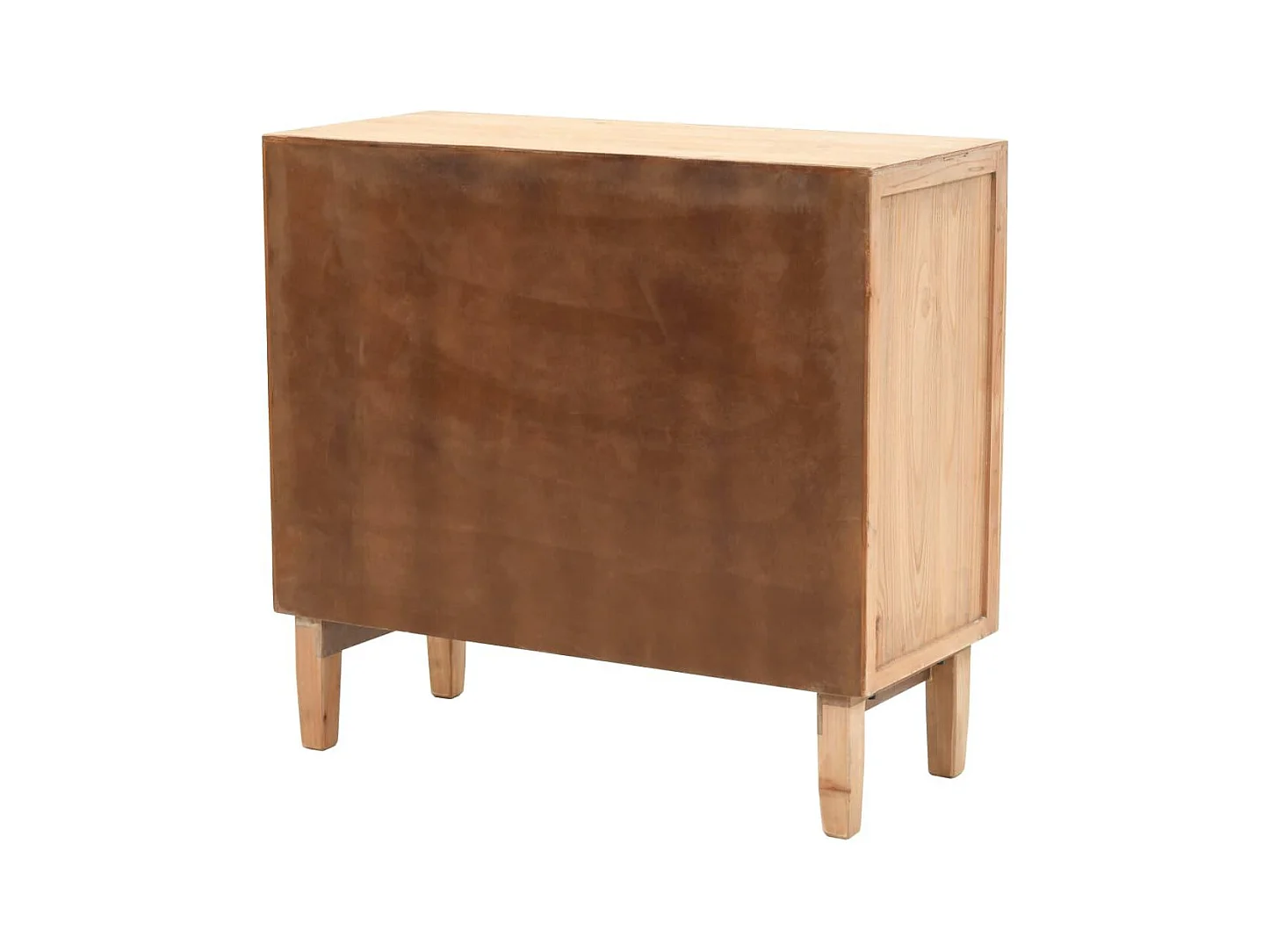 meuble de rangement à tiroirs bois de sapin massif 80 cm 4402188