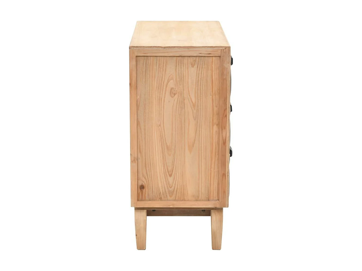 meuble de rangement à tiroirs bois de sapin massif 80 cm 4402188
