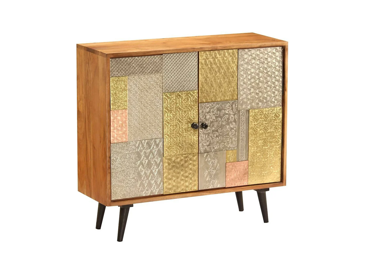 bahut armoire console bois marron 60 x 30 x 75 cm 4402249