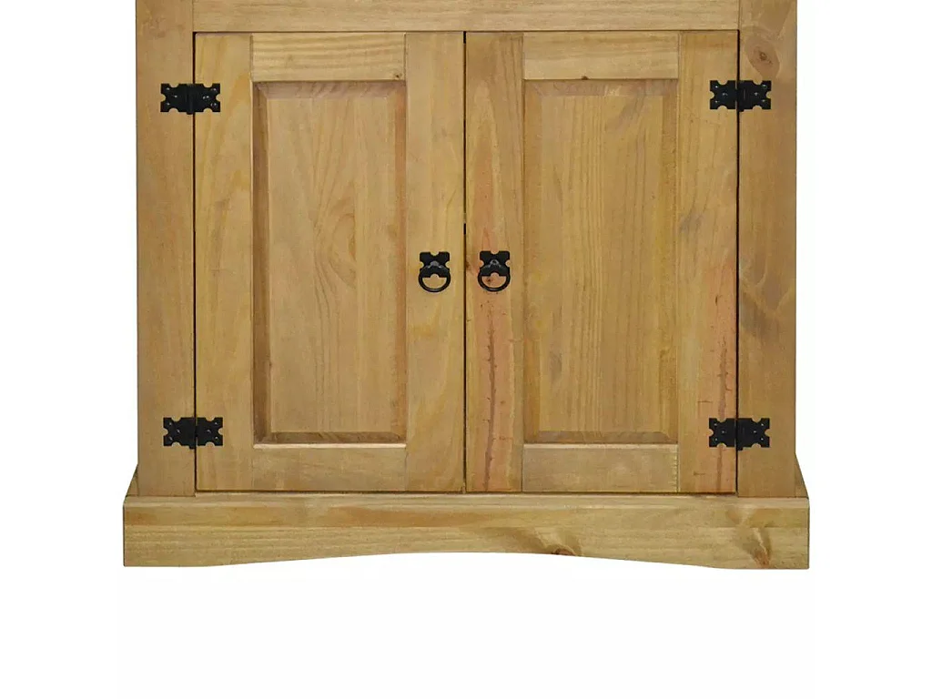 Aparador aparador consola mueble unidad de almacenamiento armario de pino mexicano gama corona 170 cm 4402305