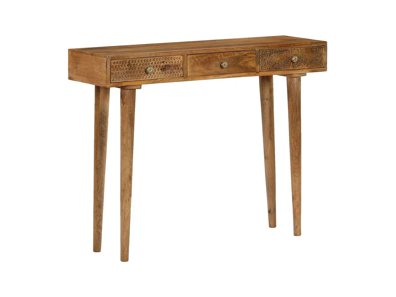 bahut armoire console bois marron 175 x 40 x 82 cm 4402129