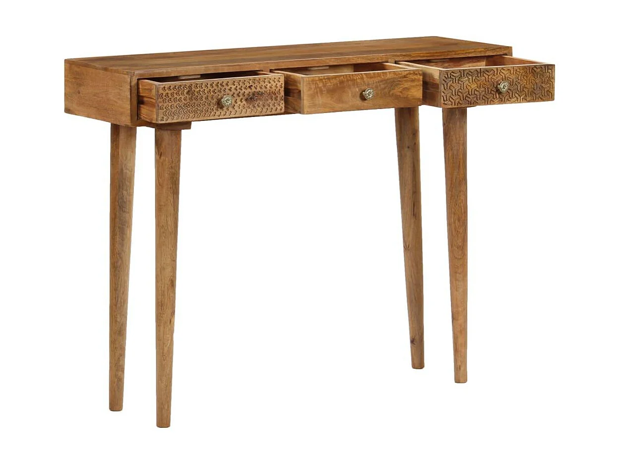 bahut armoire console bois marron 175 x 40 x 82 cm 4402129