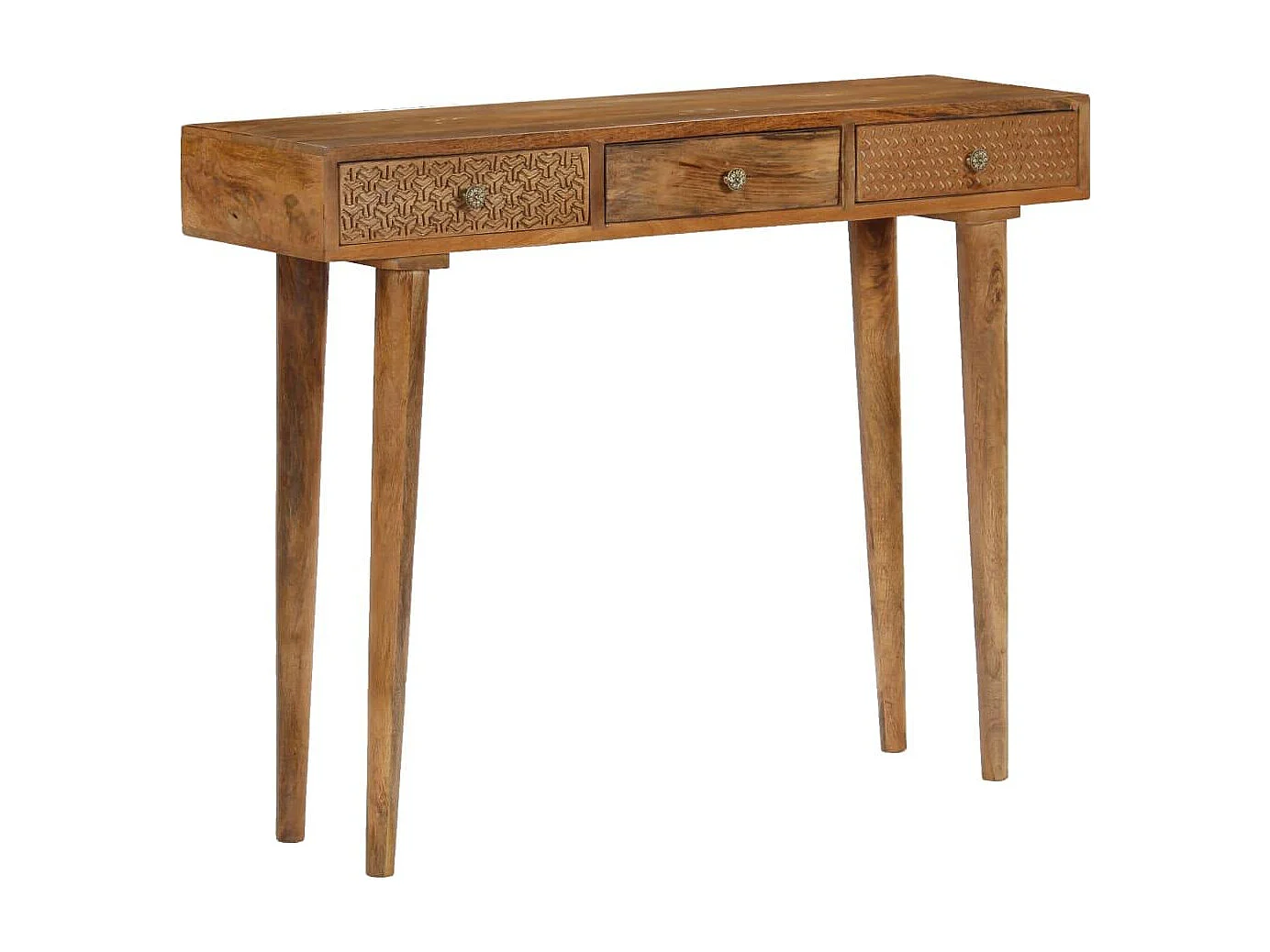 bahut armoire console bois marron 175 x 40 x 82 cm 4402129