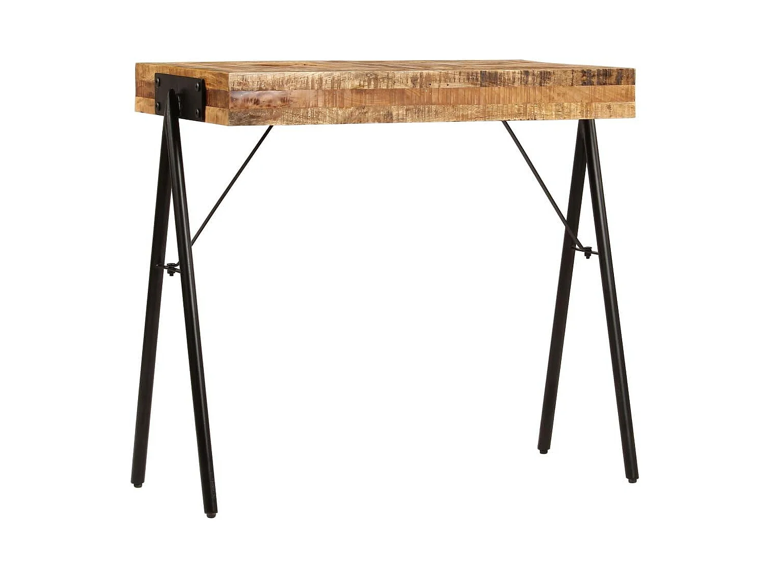 Buffet aparador console armário armazenamento madeira de mangueira maciça 80 cm 4402270