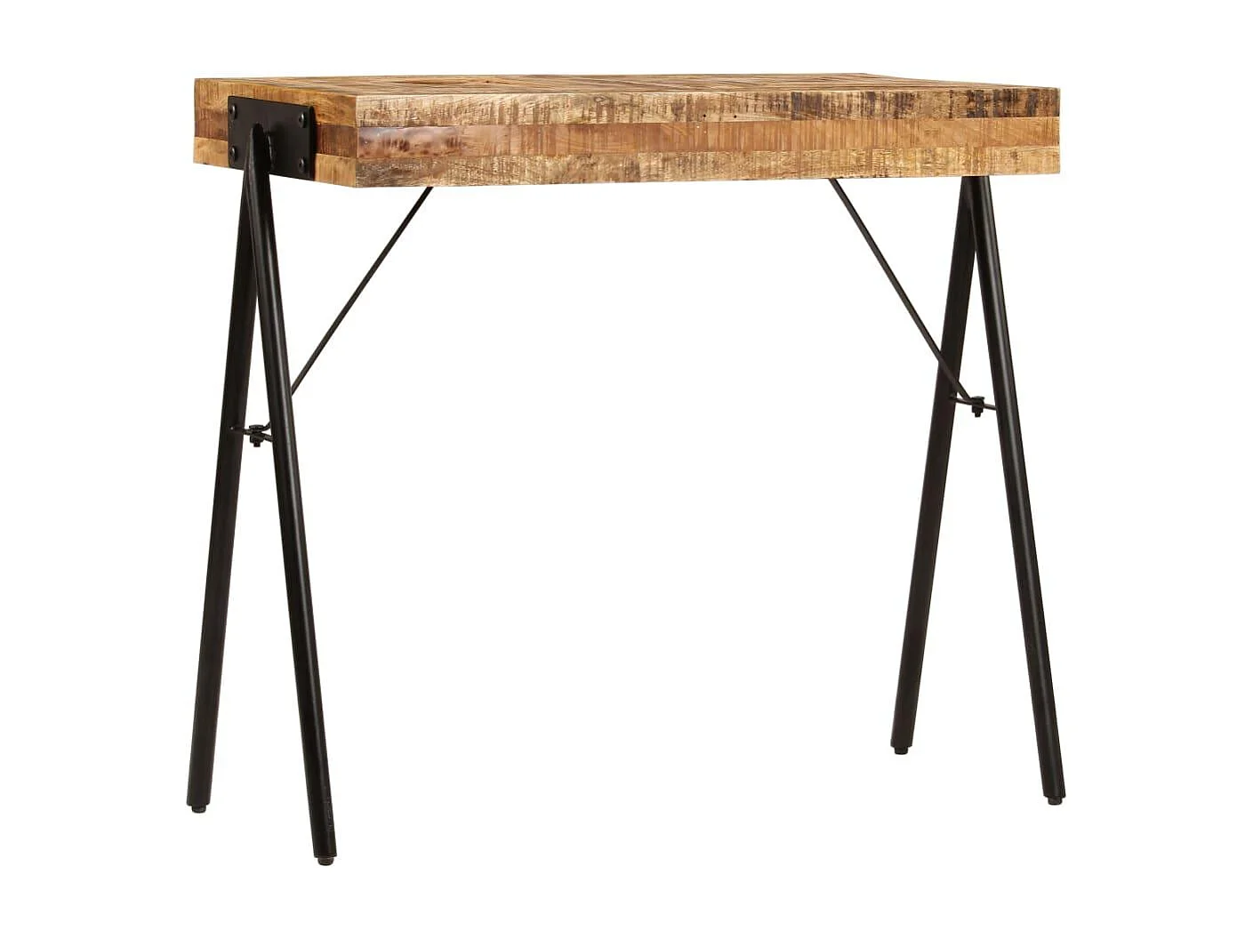 Buffet aparador console armário armazenamento madeira de mangueira maciça 80 cm 4402270