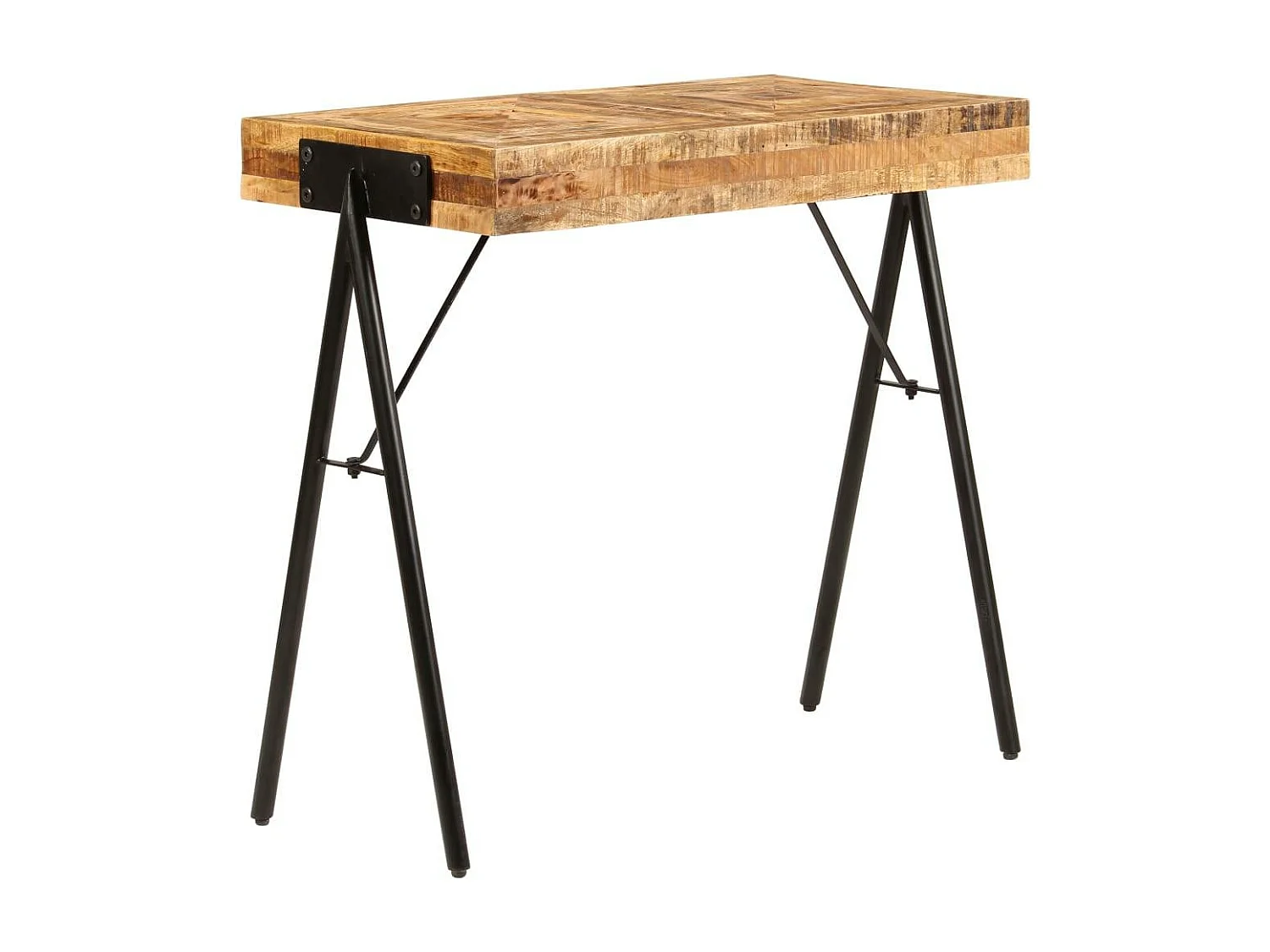 Buffet aparador console armário armazenamento madeira de mangueira maciça 80 cm 4402270