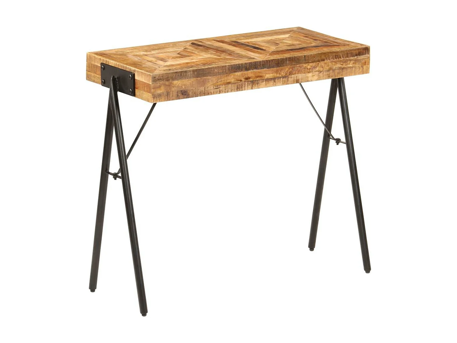 Buffet aparador console armário armazenamento madeira de mangueira maciça 80 cm 4402270