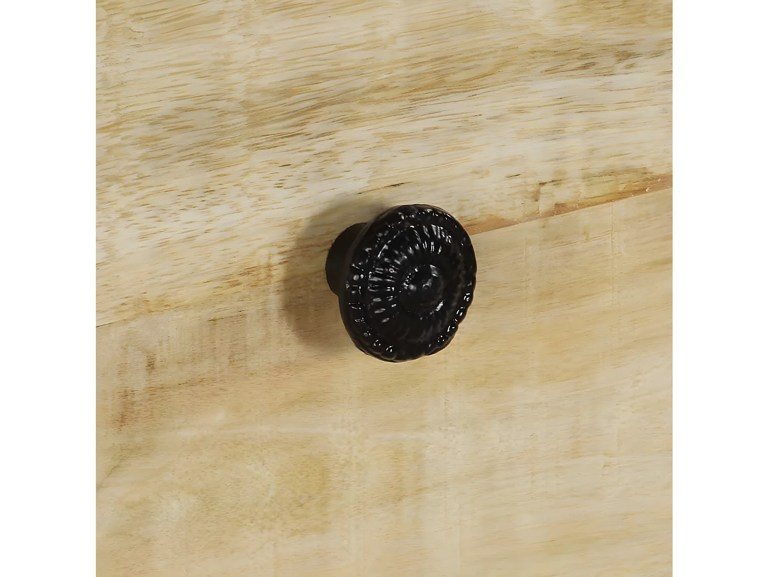 Buffet bahut armoire console meuble de rangement coffre à tiroirs 75 cm bois solide de manguier 4402268