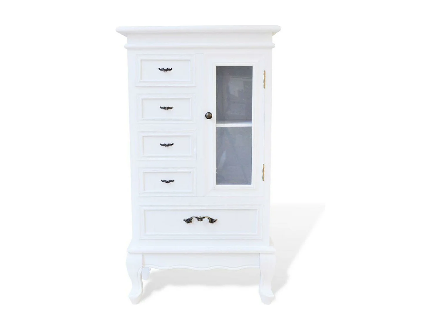 bahut armoire console blanche 175 x 40 x 82 cm 4402197