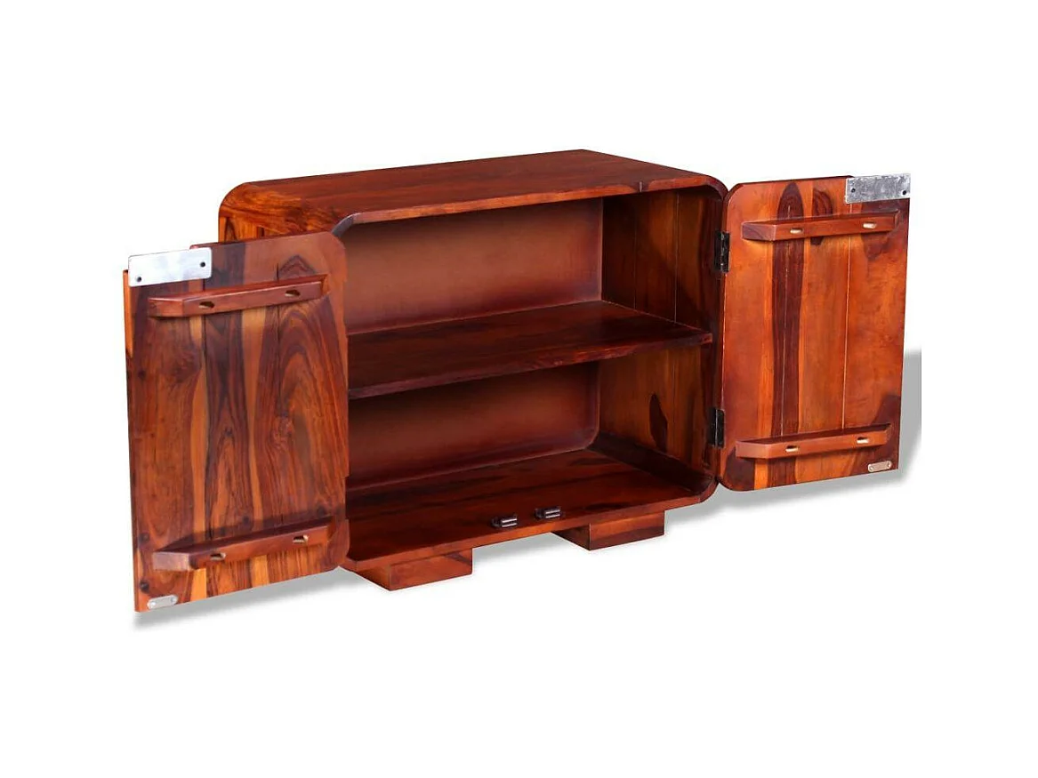 bahut armoire console bois marron 60 x 30 x 75 cm 4402016